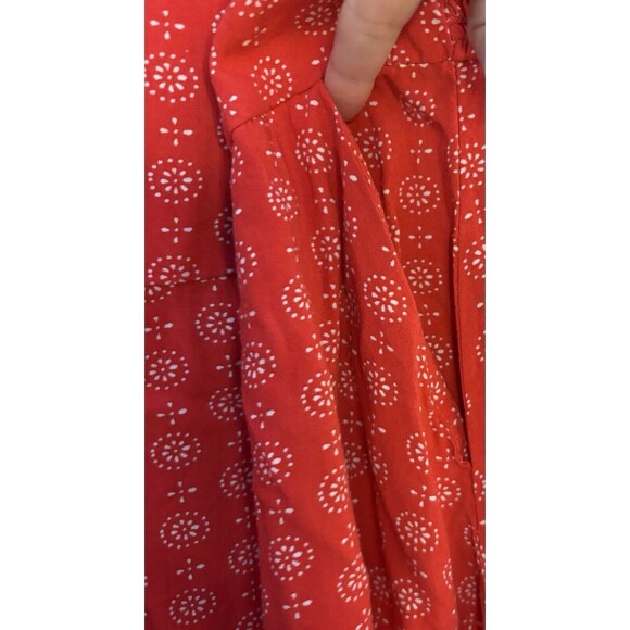 SO Womens Sundress Dress Size M Medium Red White 90S Y2K Hippie - Picture 3 of 6
